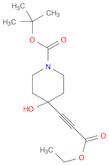 1-Piperidinecarboxylic acid, 4-(3-ethoxy-3-oxo-1-propyn-1-yl)-4-hydroxy-, 1,1-diMethylethyl ester