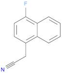2-(4-fluoronaphthalen-1-yl)acetonitrile