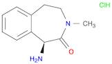 2H-3-Benzazepin-2-one, 1-amino-1,3,4,5-tetrahydro-3-methyl-, hydrochloride (1