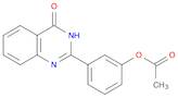 3-(4-Oxo-3,4-dihydroquinazolin-2-yl)phenyl acetate