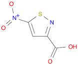 3-Isothiazolecarboxylic acid, 5-nitro-
