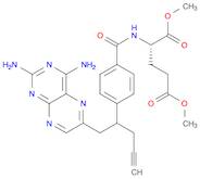 L-GlutaMic acid, N-[4-[1-[(2,4-diaMino-6-pteridinyl)Methyl]-3-butyn-1-yl]benzoyl]-, 1,5-diMethyl ester