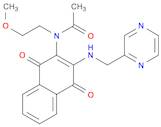 N-(1,4-dioxo-3-(pyrazin-2-ylMethylaMino)-1,4-dihydronaphthalen-2-yl)-N-(2-Methoxyethyl)acetaMide