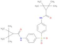 N,N′-(Sulfonyldi-4,1-phenylene)bis[2,2,3,3-tetramethyl-cyclopropanecarboxamide