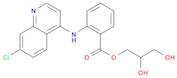 1-GLYCERYL N-[7-CHLORO-4-QUINOLYL]ANTHRANILATE HYDROCHLORIDE