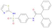 2,2-Diphenyl-N-[4-(thiazol-2-ylsulfamoyl)-phenyl]-acetamide