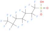 1,1,2,2,3,3,4,4,5,5,6,6,7,7,7-pentadecafluoroheptane-1-sulphonic acid