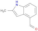 1H-Indole-4-carboxaldehyde, 2-methyl- (9CI)