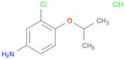 BenzenaMine, 3-chloro-4-(1-Methylethoxy)-, hydrochloride