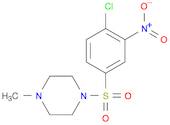 1-((4-Chloro-3-nitrophenyl)sulfonyl)-4-methylpiperazine