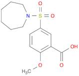 5-(Azepan-1-ylsulfonyl)-2-methoxybenzoic acid