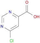 6-Chloro-4-pyrimidinecarboxylic acid