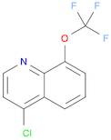 4-CHLORO-8-TRIFLUOROMETHOXYQUINOLINE
