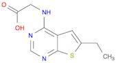 N-(6-Ethylthieno[2,3-d]pyrimidin-4-yl)glycine