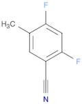 Benzonitrile, 2,4-difluoro-5-methyl- (9CI)