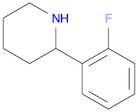 Piperidine, 2-(2-fluorophenyl)-