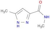 1H-Pyrazole-3-carboxamide, N,5-dimethyl-