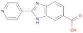 2-PYRIDIN-4-YL-3H-BENZOIMIDAZOLE-5-CARBOXYLIC ACID