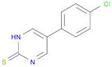 5-(4-CHLOROPHENYL)-2-PYRIMIDINETHIOL