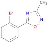5-(2-BROMOPHENYL)-3-METHYL-1,2,4-OXADIAZOLE