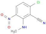 6-chloro-2-methylamino-3-nitrobenzonitrile