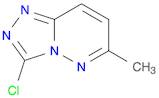 3-chloro-6-methyl-[1,2,4]triazolo[4,3-b]pyridazine