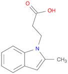 3-(2-methyl-1H-indol-1-yl)propanoic acid