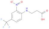 3-[2-NITRO-4-(TRIFLUOROMETHYL)ANILINO]PROPANOIC ACID
