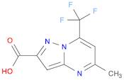 5-Methyl-7-(trifluoromethyl)pyrazolo[1,5-a]pyrimidine-2-carboxylic acid