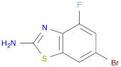 2-Amino-6-bromo-4-fluorobenzothiazole