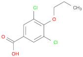 3,5-DICHLORO-4-PROPOXYBENZOIC ACID