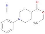 ethyl 1-(2-cyanophenyl)piperidine-4-carboxylate
