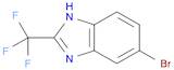 1H-BENZIMIDAZOLE, 6-BROMO-2-(TRIFLUOROMETHYL)-