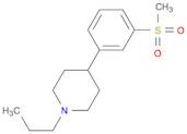 4-[3-(Methylsulfonyl)phenyl]-1-propylpiperidine