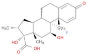 9-Fluoro-11,17-dihydroxy-16a-methyl-3-oxoandrosta-1,4-diene-17-carboxylic Acid
