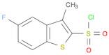 5-fluoro-2-chlorosulfonyl-3-Methylbenzo[b]thiophene