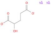 Pentanedioic acid,2-hydroxy-, sodium salt (1:2)