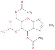 (3aR)-2-Methyl-5α-(acetoxymethyl)-6β,7α-diacetoxy-3aα,6,7,7aα-tetrahydro-5H-pyrano[3,2-d]oxazole