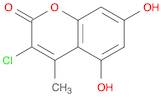 3-Chloro-5,7-dihydroxy-4-methyl-2H-chromen-2-one