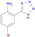 4-broMo-2-(1H-tetrazol-5-yl)aniline