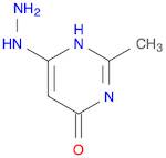 4-Pyrimidinol, 6-hydrazino-2-methyl- (8CI)
