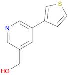 (5-(thiophen-3-yl)pyridin-3-yl)methanol
