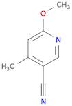 3-Pyridinecarbonitrile,6-methoxy-4-methyl-(9CI)