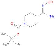 TERT-BUTYL 4-[(Z)-AMINO(HYDROXYIMINO)METHYL]PIPERIDINE-1-CARBOXYLATE