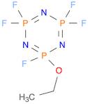 1,3,5,2,4,6-triazatriphosphorine, 2-ethoxy-2,4,4,6,6-pentafluoro-2,2,4,4,6,6-hexahydro-