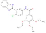 N-[3-(1H-Benzimidazol-2-yl)-4-chlorophenyl]-3,4,5-triethoxybenzamide
