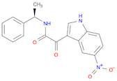 5-Nitro-α-oxo-N-(1R)-phenylethyl]-1H-indole-3-acetamide