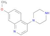 7-METHOXY-4-(PIPERAZIN-1-YL)QUINOLINE