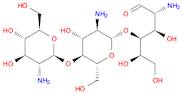 (2R,3R,4R,5R)-2-amino-4-[(2R,3R,4R,5S,6R)-3-amino-5-[(2S,3R,4R,5S,6R)-3-amino-4,5-dihydroxy-6-(hydroxymethyl)oxan-2-yl]oxy-4-hydroxy-6-(hydroxymethyl)oxan-2-yl]oxy-3,5,6-trihydroxy-hexanal