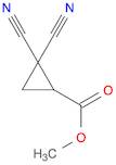 Cyclopropanecarboxylic acid, 2,2-dicyano-, methyl ester (9CI)